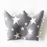 Baby Pillow Baby Room Decoration Anti Flat Head Nursing Pillow For Infant Crown Shape Pillow For 0-2 Years Kids 1 Pieces