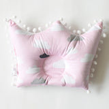 Baby Pillow Baby Room Decoration Anti Flat Head Nursing Pillow For Infant Crown Shape Pillow For 0-2 Years Kids 1 Pieces