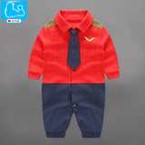 Newborn Baby Boy Rompers 100% Cotton Tie Gentleman Suit Bow Leisure Body Suit Clothing Infant Jumpsuit Toddler Boys Clothes