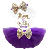Baby Girl 1st Birthday Outfit Girls Home Outfit first baby clothing Tutu Sets Baby Girl Shirt romper headband pant bebes