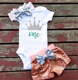 Baby Girl 1st Birthday Outfit Girls Home Outfit first baby clothing Tutu Sets Baby Girl Shirt romper headband pant bebes
