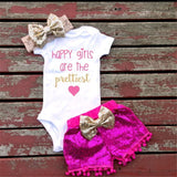 Baby Girl 1st Birthday Outfit Girls Home Outfit first baby clothing Tutu Sets Baby Girl Shirt romper headband pant bebes