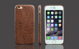 JAMULAR Leather Cover For iPhone X 6 6s Case Crocodile Snake Leather Back Cover Case for iphone 7 8 Plus 5s SE Phone Bags Cases