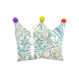 Baby Pillow Baby Room Decoration Anti Flat Head Nursing Pillow For Infant Crown Shape Pillow For 0-2 Years Kids 1 Pieces