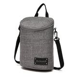 Fashion portable insulated thermal ice cooler warmer lunch food bolsa picnic insulation thermos bottle bag for man women KB003