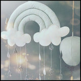 Baby Playpen Three-dimensional clouds raindrops Crib Hanging Kids Tent Room Decoration Gifts Baby Photography Props T031-30