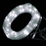 10m 100 LEDs Rope Tube String Lights Solar Power Xmas New Year Lamps Outdoor Garden Waterproof Light Decor Decorative String