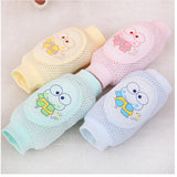 Toddler Safety Knee Pad Baby Animal Mesh Sock Elbow Pads Kid Baby Crawl Kneecaps Baby Leg Warmers