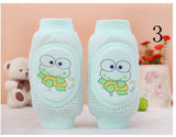 Toddler Safety Knee Pad Baby Animal Mesh Sock Elbow Pads Kid Baby Crawl Kneecaps Baby Leg Warmers