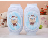 Toddler Safety Knee Pad Baby Animal Mesh Sock Elbow Pads Kid Baby Crawl Kneecaps Baby Leg Warmers