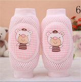 Toddler Safety Knee Pad Baby Animal Mesh Sock Elbow Pads Kid Baby Crawl Kneecaps Baby Leg Warmers