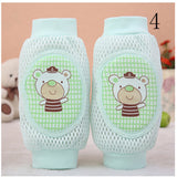 Toddler Safety Knee Pad Baby Animal Mesh Sock Elbow Pads Kid Baby Crawl Kneecaps Baby Leg Warmers